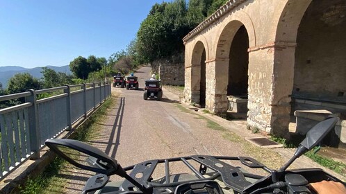 From Tortolì: quad bike tour to Pedralonga in Baunei