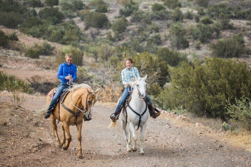 Horseback Ride Just 2 Miles from the Edge of the Grand Canyon