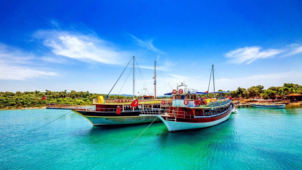 Picture 2 for Activity Marmaris: Cleopatra Island Boat Trip with Lunch and Transfer