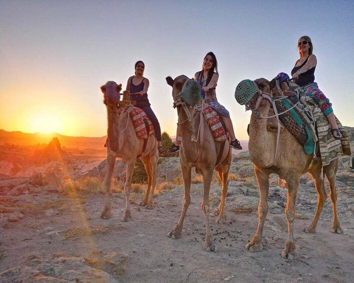 Camel ride in Cappadocia