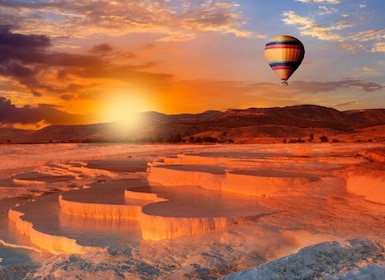 Marmaris Pamukkale Tour bei Nacht