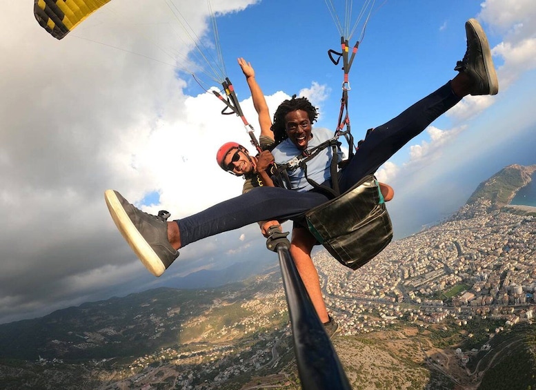 Picture 3 for Activity From Antalya: Alanya Paragliding Experience with Beach Visit