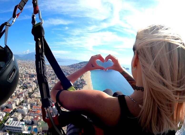 Picture 1 for Activity From Antalya: Alanya Paragliding Experience with Beach Visit