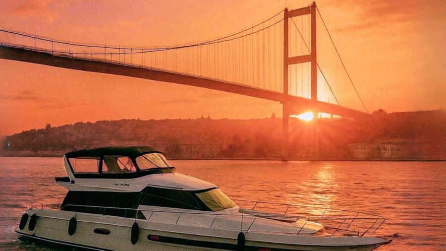 Picture 22 for Activity Istanbul: Sunset or Day Small-Group Yacht Cruise with Snacks