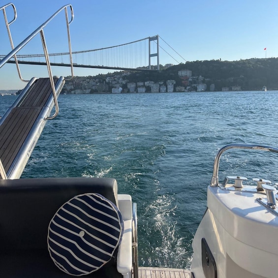Picture 7 for Activity Istanbul: Sunset or Day Small-Group Yacht Cruise with Snacks