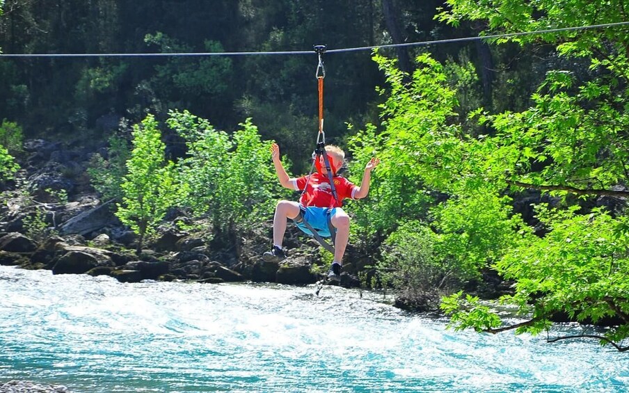 Picture 9 for Activity Alanya: Rafting Tour for All Ages