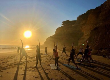 Sunset Yoga at Lagos's beautiful beach by el Sol Lifestyle