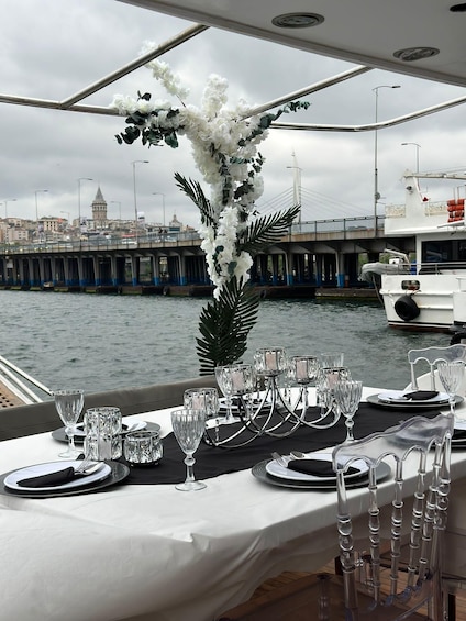 Picture 14 for Activity Istanbul: Private Bosphorus Tour on Yacht w/Snack and Fruits