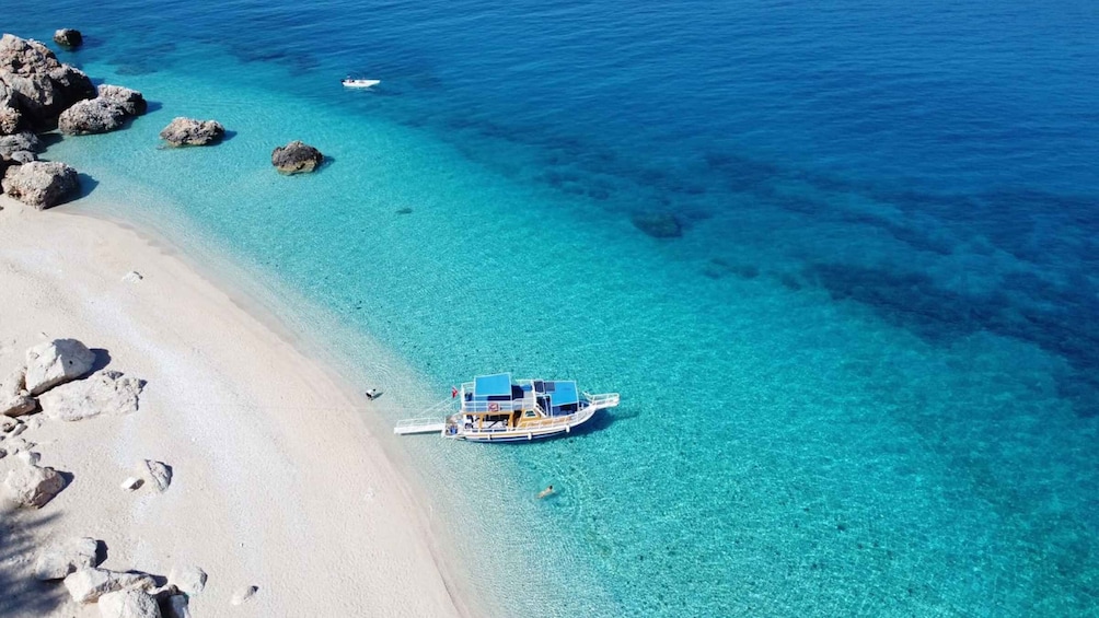 Picture 2 for Activity Antalya/Kemer: Porto Genoese Boat Trip and Mud Bath w/ Lunch