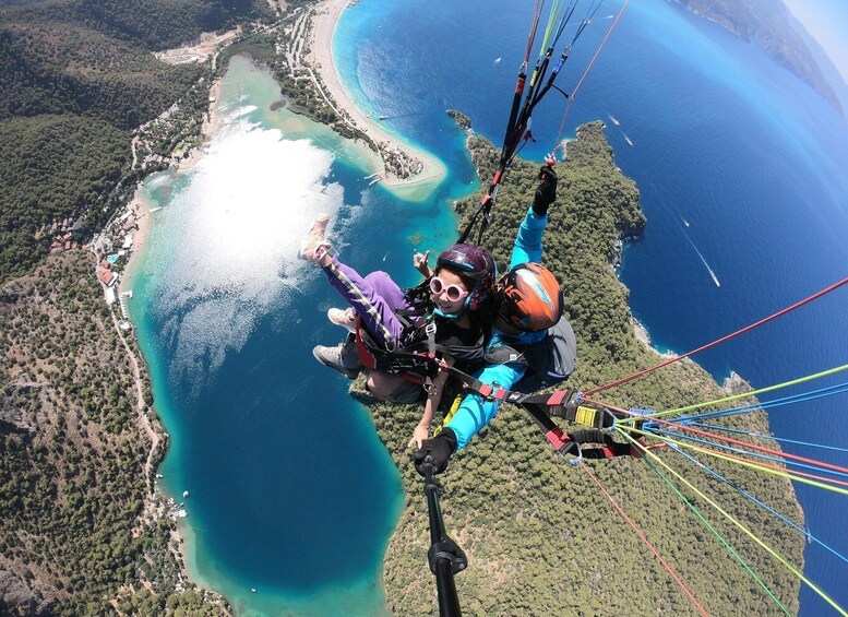 Picture 7 for Activity Fethiye: Babadag Tandem Paragliding Flight over Oludeniz