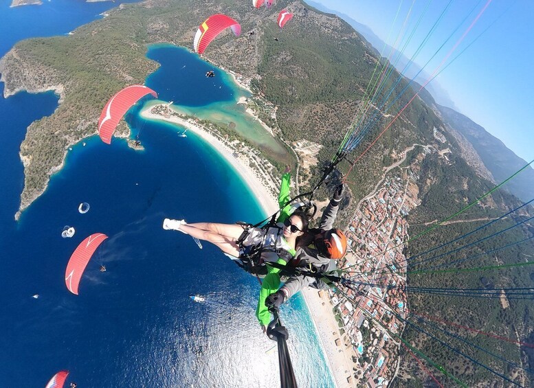 Picture 28 for Activity Fethiye: Babadag Tandem Paragliding Flight over Oludeniz