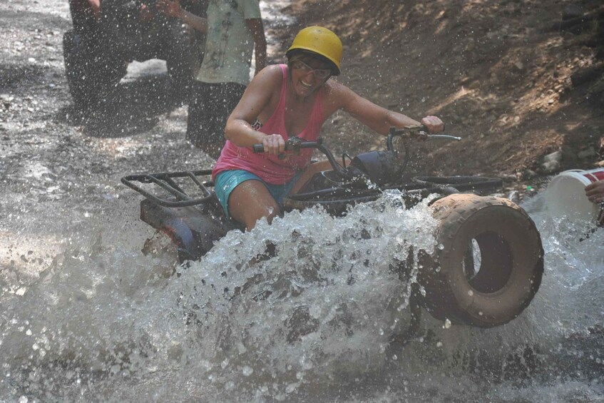 Picture 10 for Activity Kemer: Forest, Mud, and Streams Quad Safari Tour with Pickup