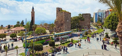 Full-Day Antalya City Tour from Side w/Boat Trip & Lunch