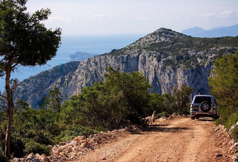 From Arbatax: Half day Jeep tour on Golgo Plateau