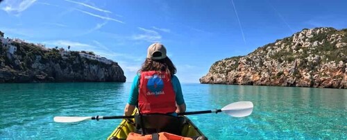 Cala en Porter: Menorca Caves Kayaking Tour & GoPro Photos