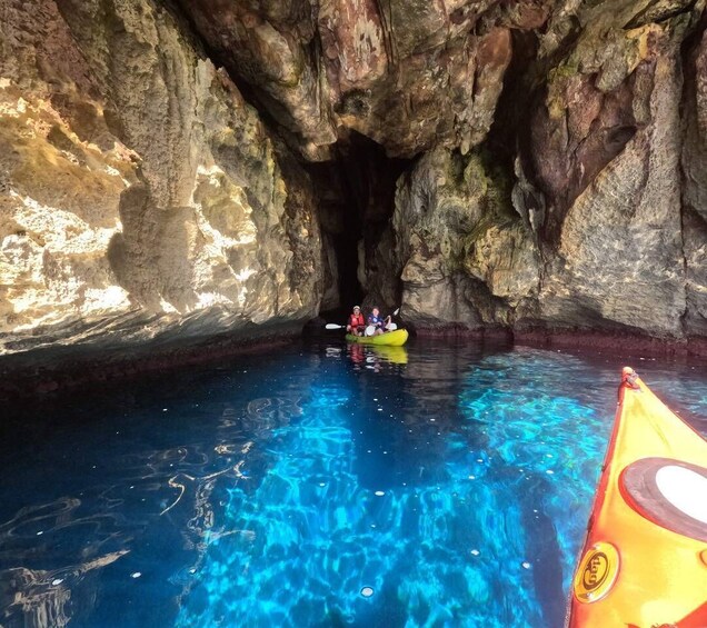 Picture 3 for Activity Cala en Porter: Menorca Caves Kayaking Tour & GoPro Photos