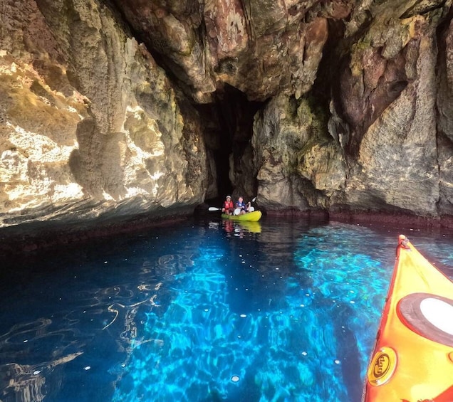 Picture 3 for Activity Cala en Porter: Menorca Caves Kayaking Tour & GoPro Photos