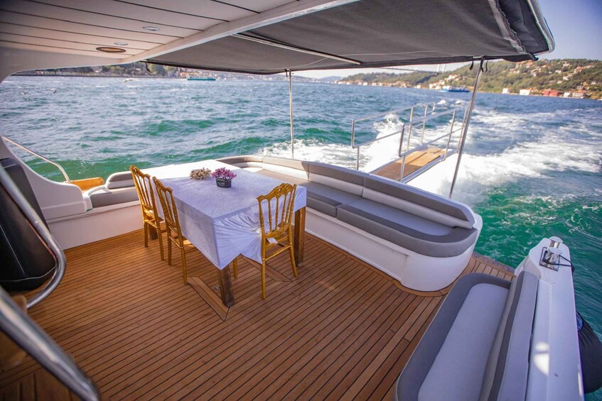 Picture 5 for Activity İstanbul Private Luxury Yacht on Bosphorus 16 Meter(52 feet)