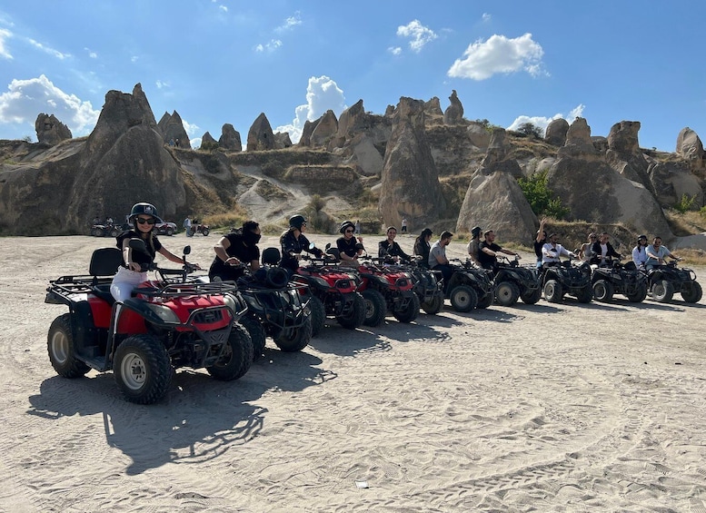 Picture 9 for Activity cappadocia:Goreme ATV adventure tour sunset or daytime.