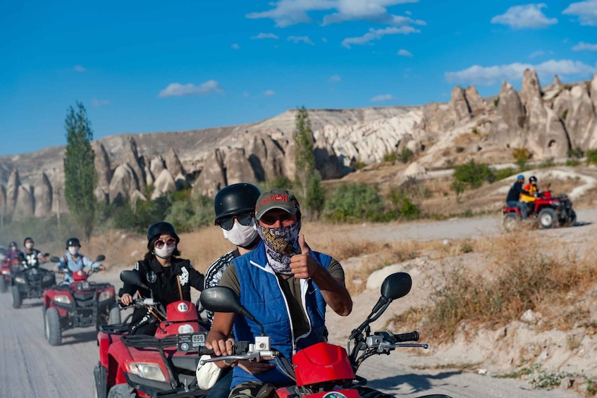 Picture 2 for Activity cappadocia:Goreme ATV adventure tour sunset or daytime.