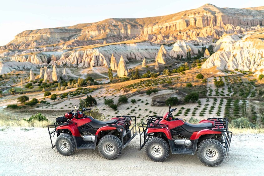 Picture 5 for Activity cappadocia:Goreme ATV adventure tour sunset or daytime.