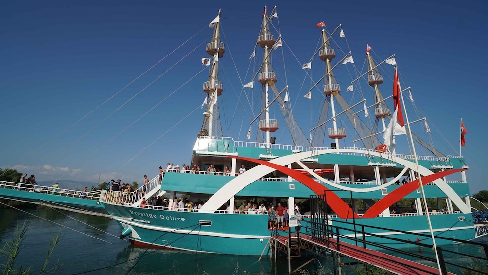 Picture 2 for Activity City of Side: Boat Tour on the Manavgat River w/ Bazaar Trip