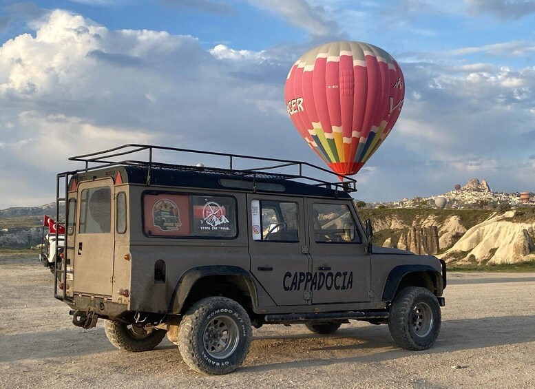 Picture 14 for Activity Cappadocia: Sunrise and Sunset Jeep Safari