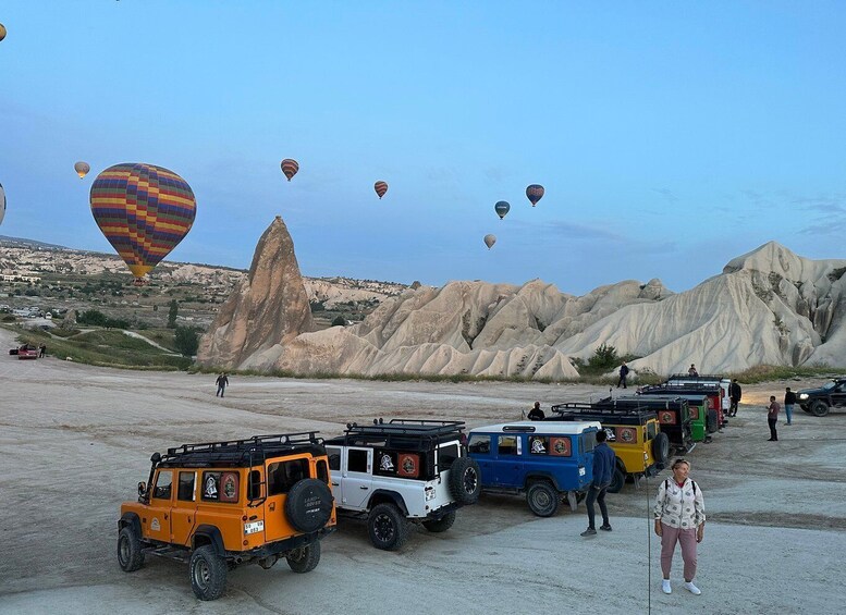 Picture 1 for Activity From Cappadocia: Sunrise, Sunset Jeep Safari Per Person