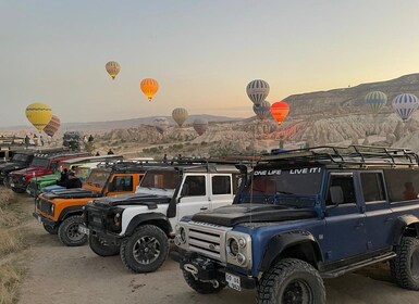 From Cappadocia: Sunrise, Sunset Jeep Safari Per Person