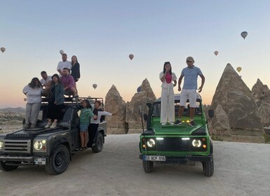 From Cappadocia: Sunrise, Sunset Jeep Safari Per Person