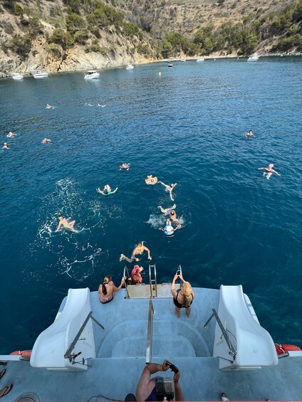 From Roses: Cap Norfeu and Tamariu Cave Boat Tour