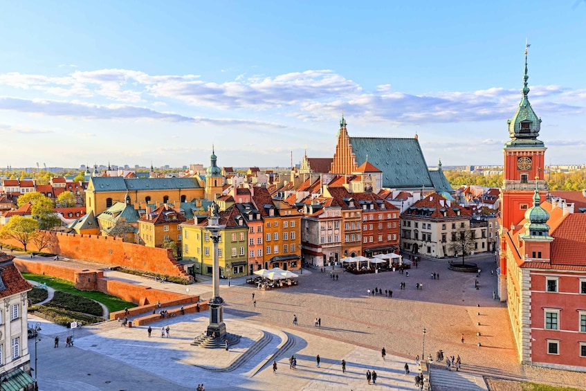 Warsaw: Afternoon Public City Tour with Pickup and Drop-off