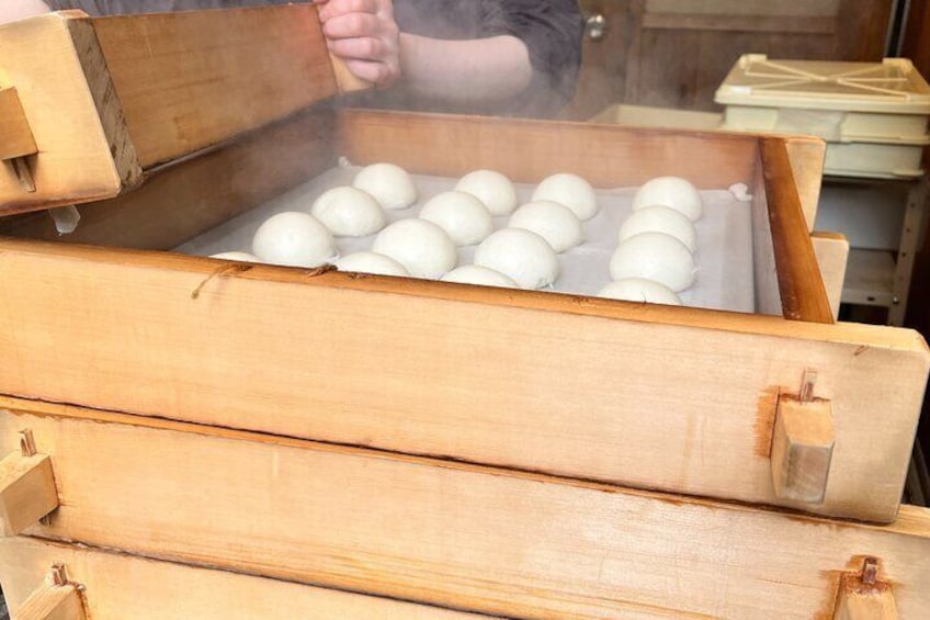 Sake manju (at Arima Onsen town)