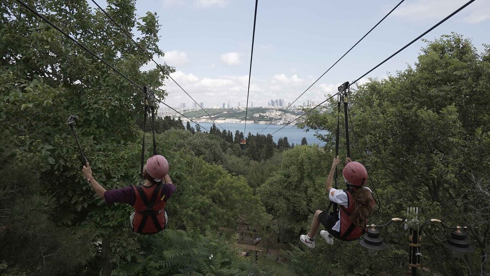 Picture 1 for Activity Istanbul: Zipline Adventure with Bosphorus View