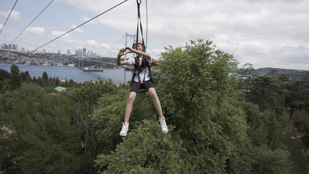 Picture 3 for Activity Istanbul: Zipline Adventure with Bosphorus View