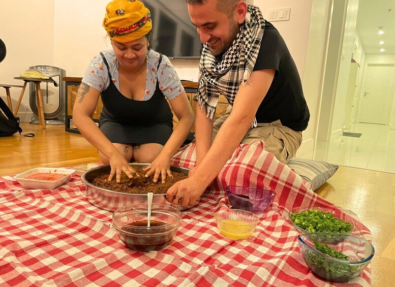 Picture 2 for Activity Traditional Home Dinner Night with Çiğköfte - Learn and Eat