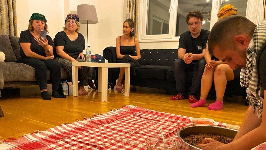 Traditional Home Dinner Night with Çiğköfte - Learn and Eat