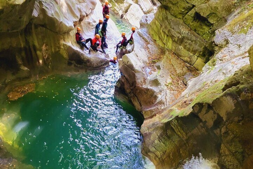 Canyoning Chambéry Le Canyon du Groin