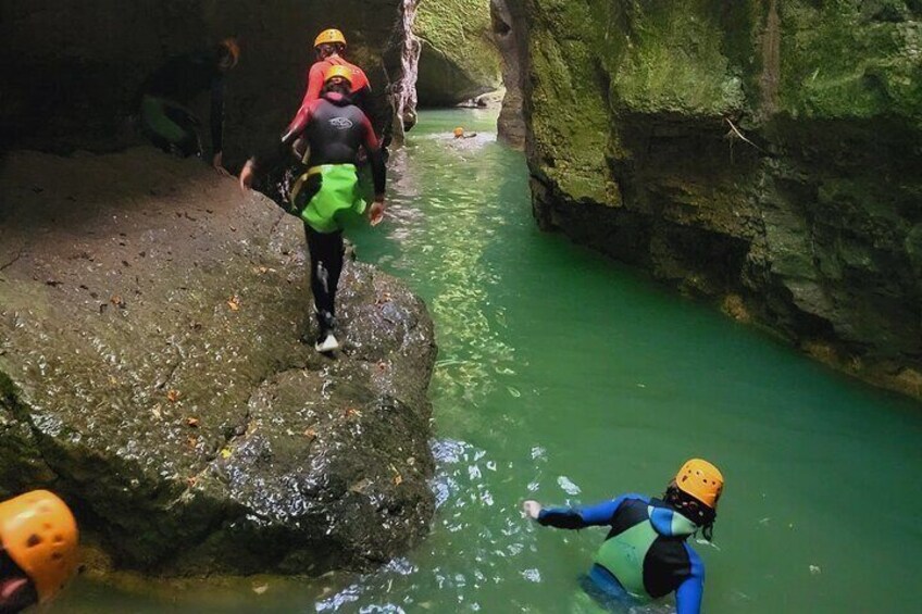 Canyoning Chambéry Le Canyon du Groin