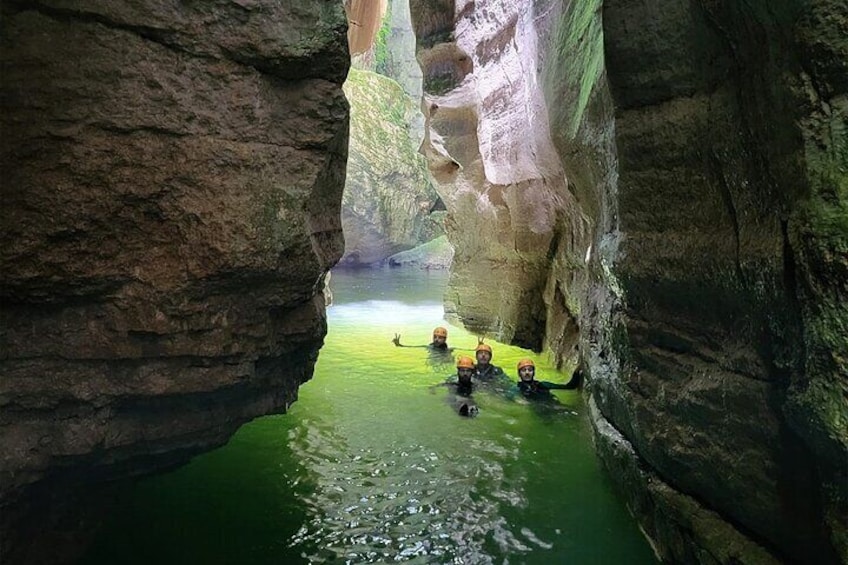 Canyoning Chambéry Le Canyon du Groin