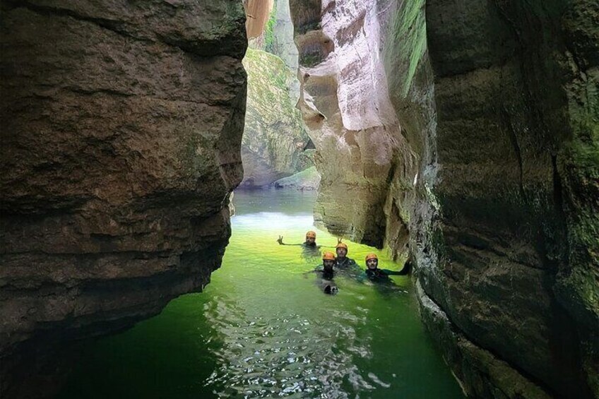 Canyoning Chambéry Le Canyon du Groin