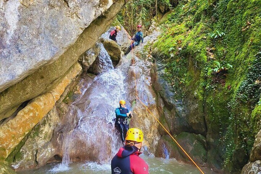 zipline canyoning grenoble