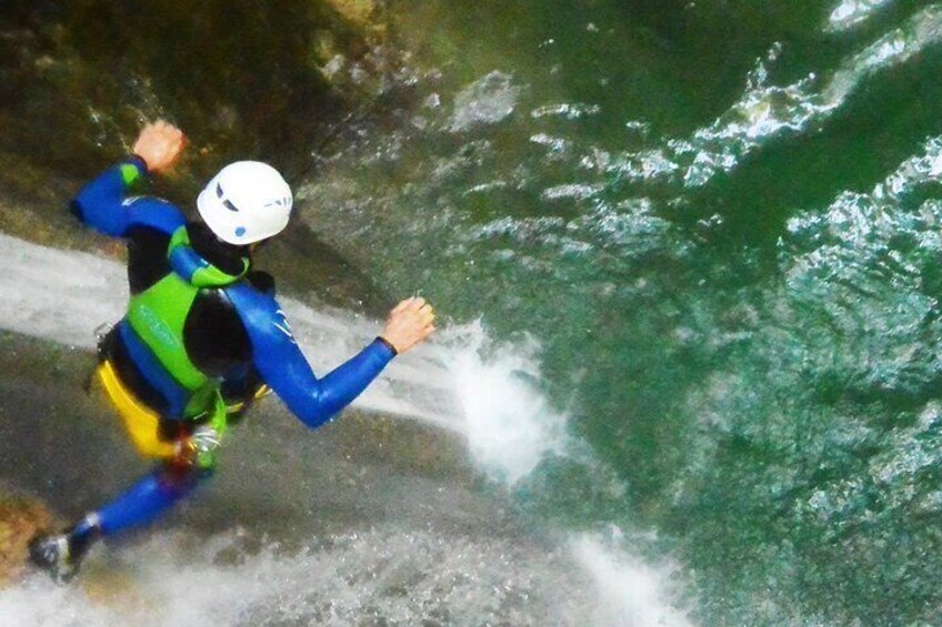 canyon jump