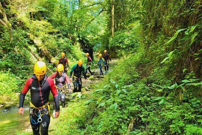 Canyoning Chambéry The Canyon du Grenant