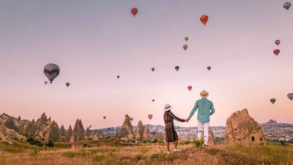 Picture 2 for Activity Cappadocia: Hot Air Balloon Watching at Sunrise with Pickup