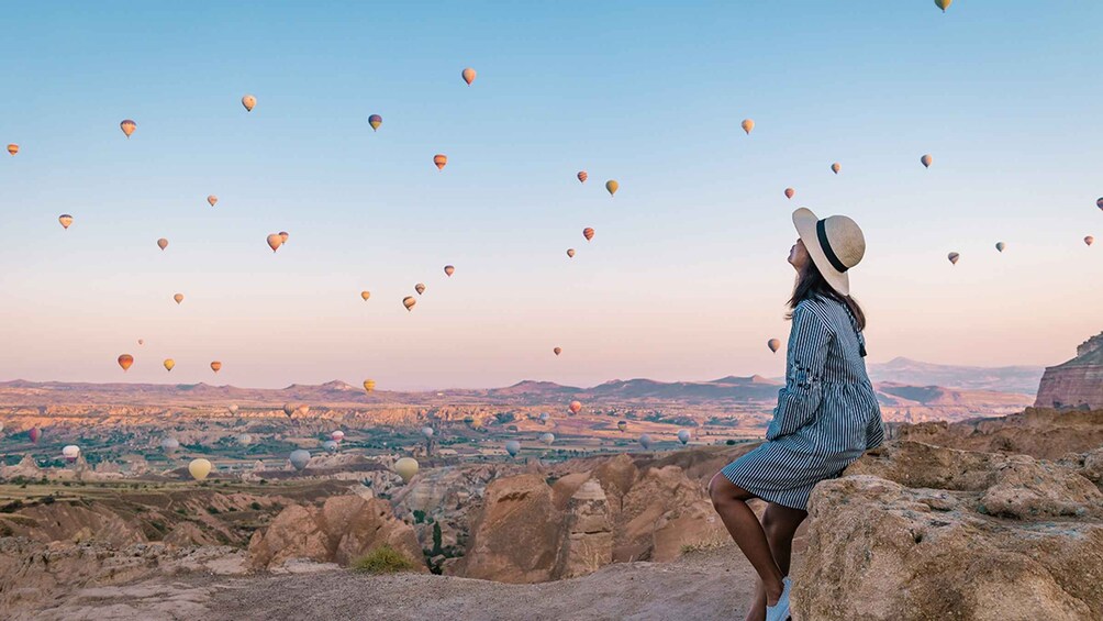 Picture 1 for Activity Cappadocia: Hot Air Balloon Watching at Sunrise with Pickup