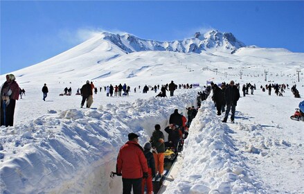 Ski Tour in Cappadcoia Erciyes Mountain