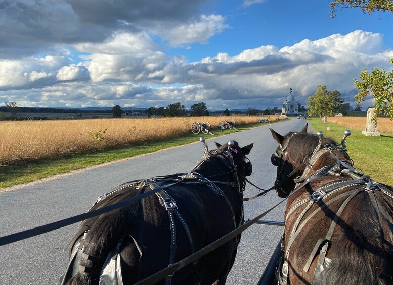 Gettysburg: Culp's Hill Guided Horse Carriage Tour