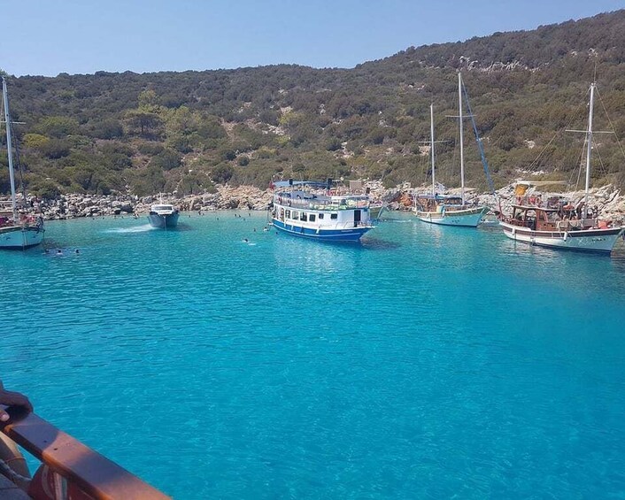 Picture 6 for Activity Bodrum: Boat Cruise with Lunch and Optional Hotel Transfer