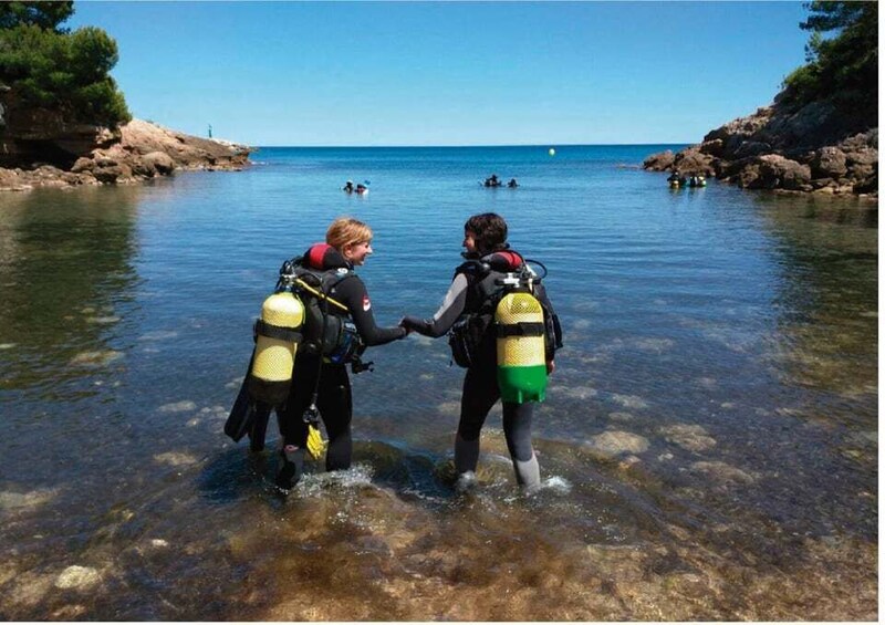 L'Ametlla de Mar: Sea diving with instructor